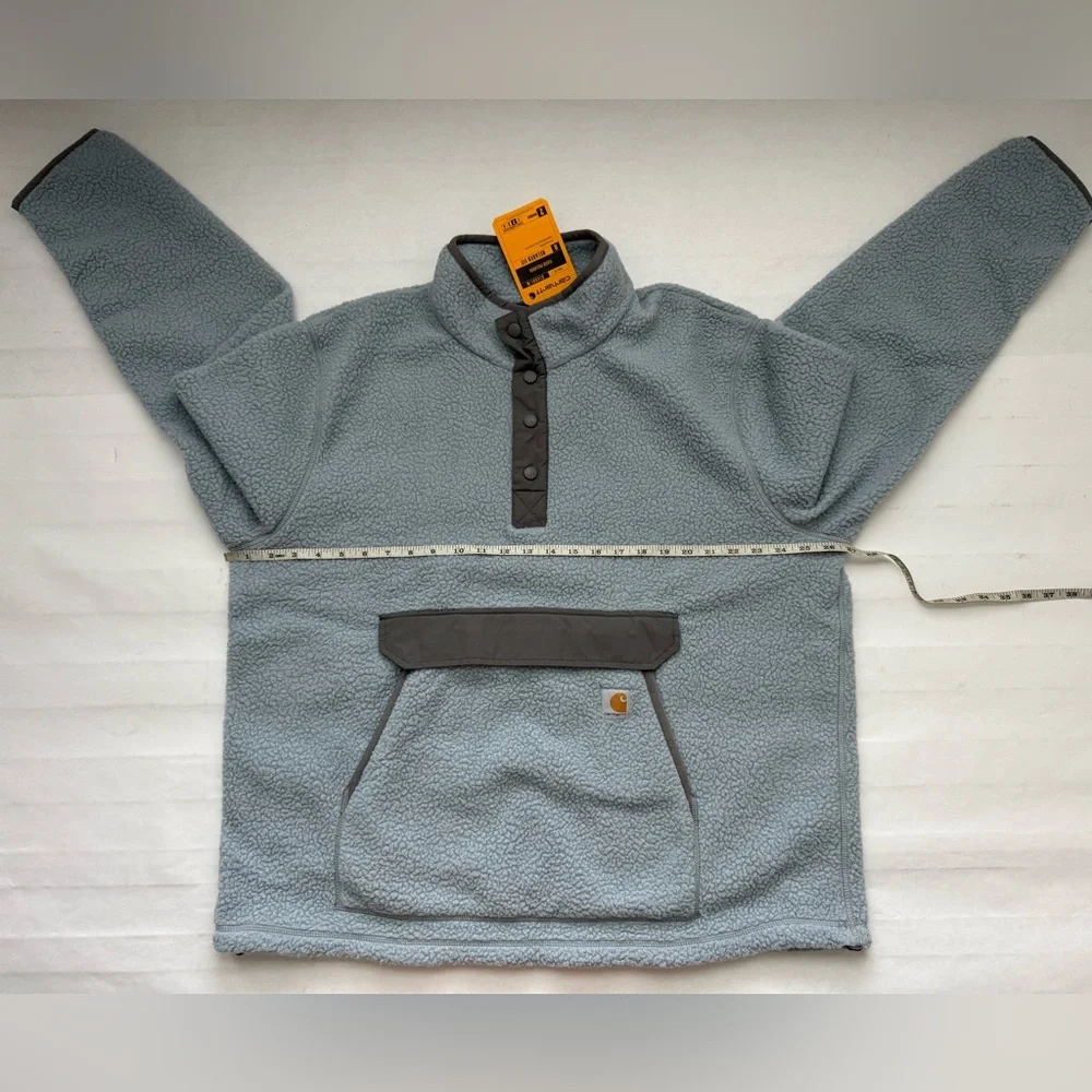 Carhartt Blue Fleece Pullover - Picture 1 of 7